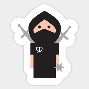 Super Ninja Sticker